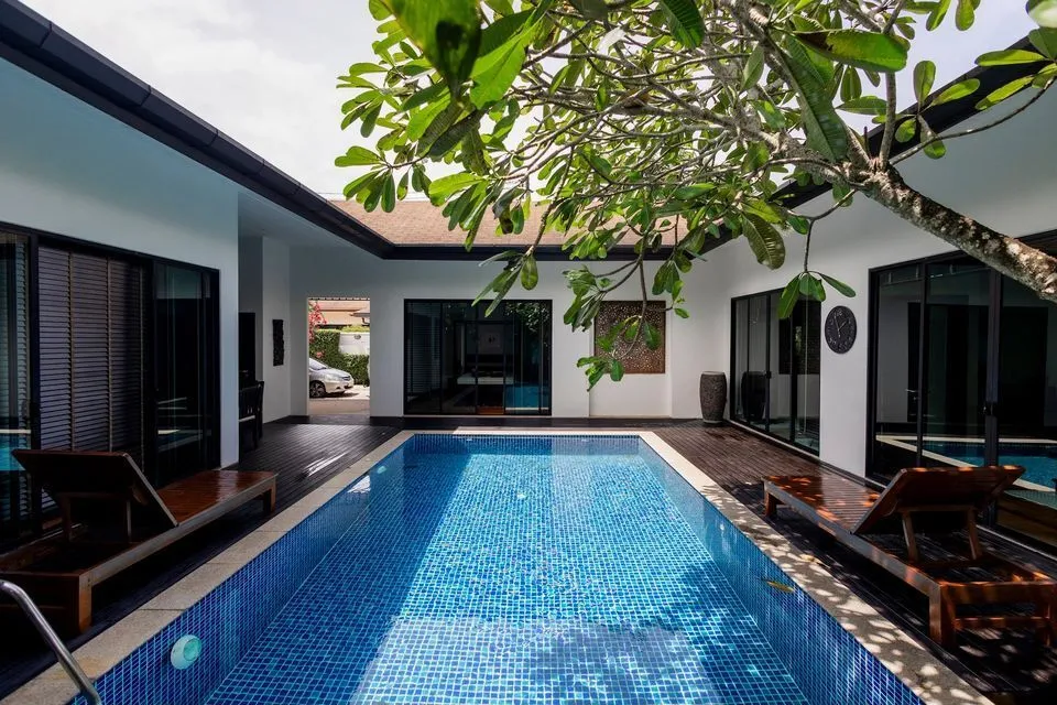 Paeyka Villa – 3 bedroos with private pool for rent near Layan Beach — Thumbnail 17