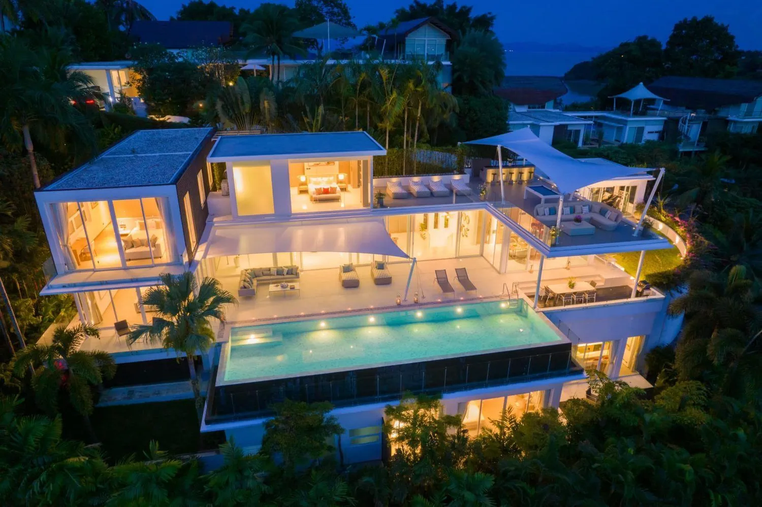 Luxurious 6-Bed Villa with Sea Views at The Bay Yamu, Phuket – For Sale 169M THB — Thumbnail 2