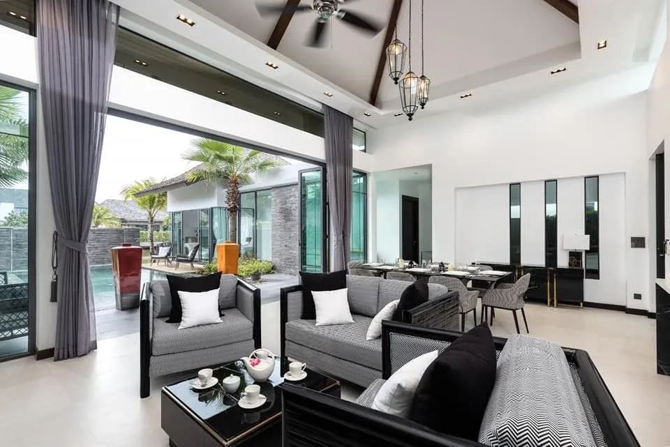Elegant 4-Bedroom Villa with Private Pool for Rent in Pasak, Cherngtalay, Phuket — Thumbnail 7