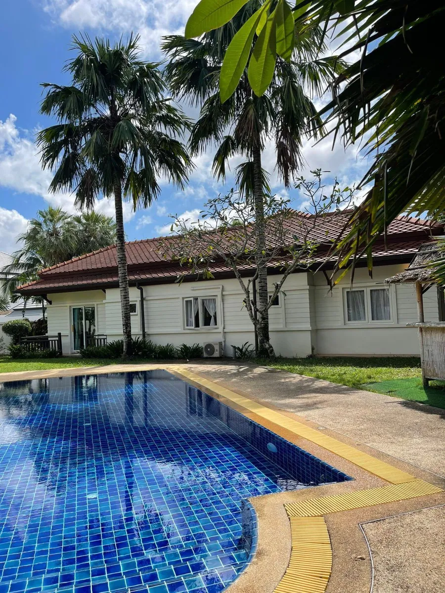 Garden house  – 4 bedrooms with private pool for rent in Choeng Thale — Thumbnail 18