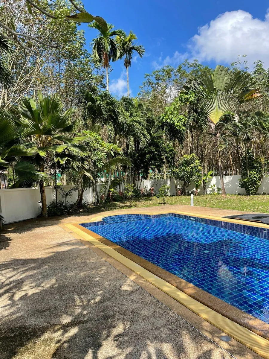 Garden house  – 4 bedrooms with private pool for rent in Choeng Thale — Thumbnail 21