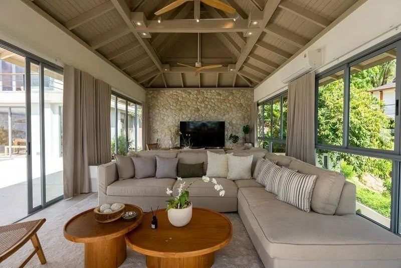 Seaview 5 bedrooms with private pool villa near Surin Beach,Choeng Thale — Thumbnail 8