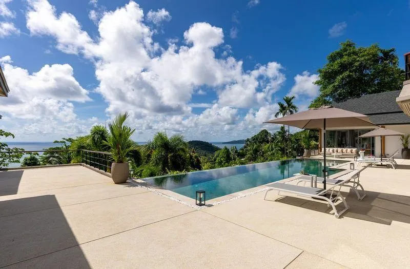 Seaview 5 bedrooms with private pool villa near Surin Beach,Choeng Thale — Thumbnail 9