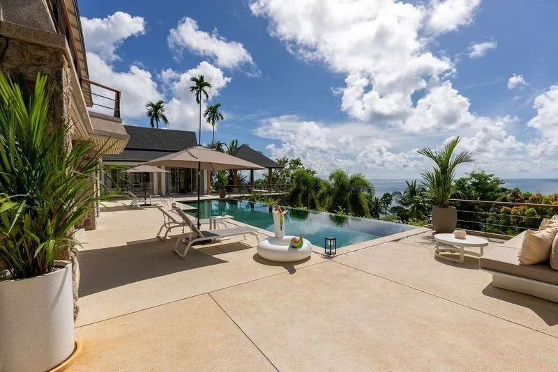 Seaview 5 bedrooms with private pool villa near Surin Beach,Choeng Thale — Thumbnail 10