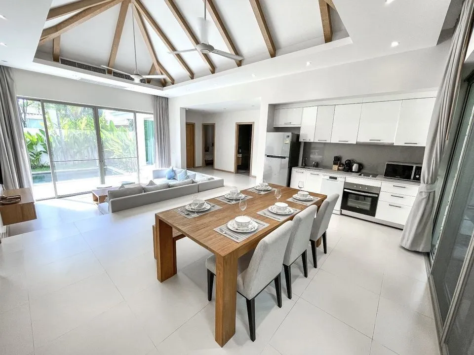 Trichada Tropical – 3 bedroom with private pool for rent in Choeng Thale — Thumbnail 14