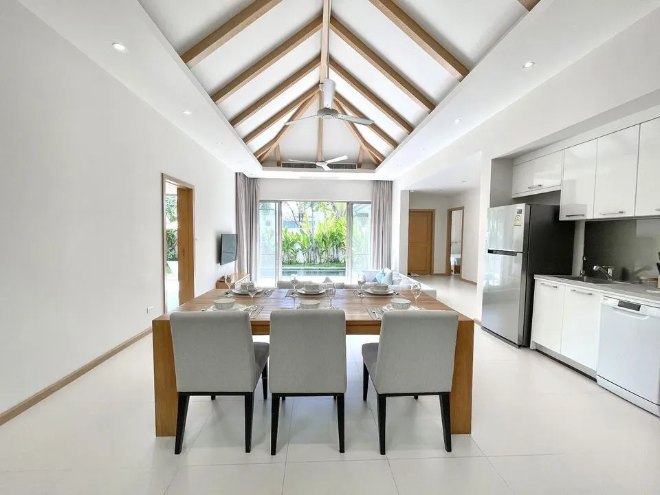 Trichada Tropical – 3 bedroom with private pool for rent in Choeng Thale — Thumbnail 23
