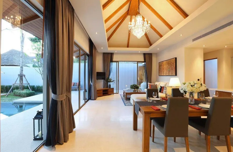 Luxurious 4-Bedroom Villa with Private Pool for Yearly Rent in Anchan Hill, Choeng Thale — Thumbnail 2