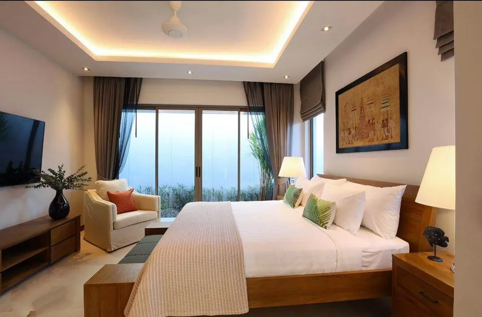 Luxurious 4-Bedroom Villa with Private Pool for Yearly Rent in Anchan Hill, Choeng Thale — Thumbnail 8