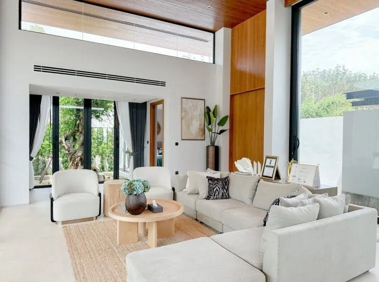 Botanica Villa: Elegant 4-Bedroom Pool Villa for Rent in Layan — Thumbnail 12