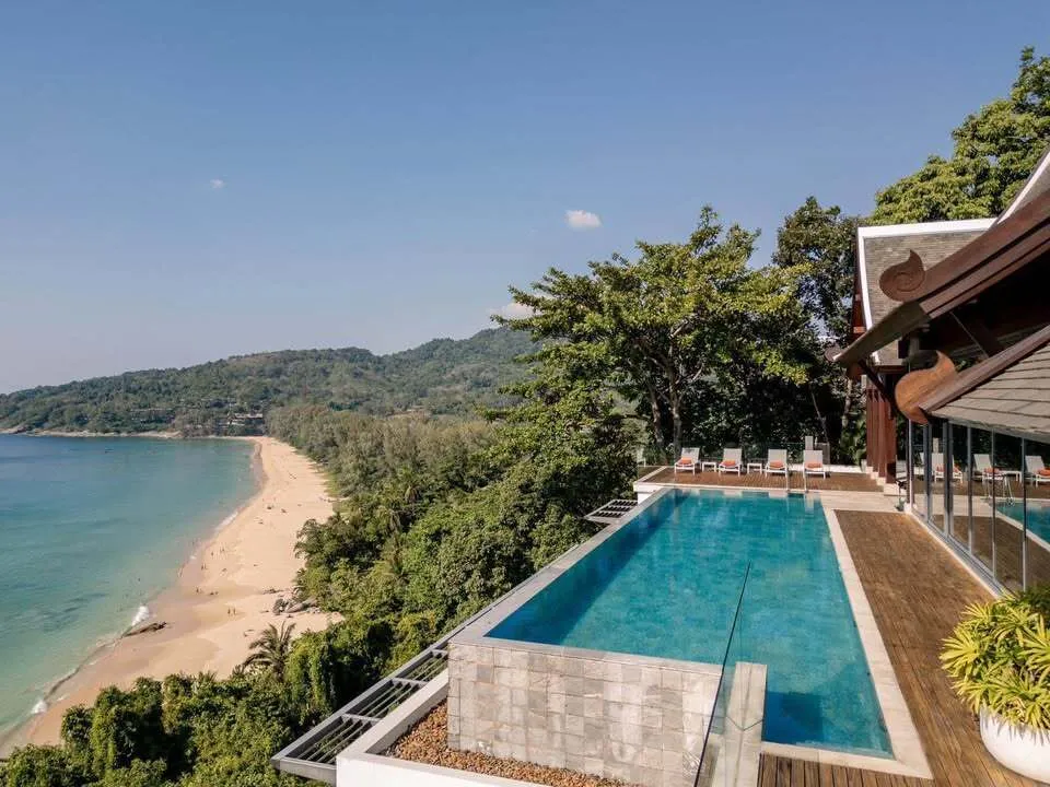 Elegant 4-Bedroom Sea View Pool Villa for Rent in Nai Thon