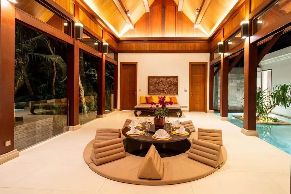 Elegant 4-Bedroom Sea View Pool Villa for Rent in Nai Thon — Thumbnail 11