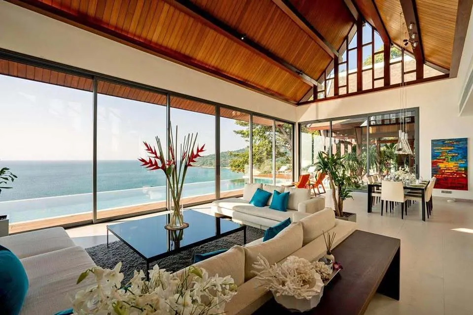 Elegant 4-Bedroom Sea View Pool Villa for Rent in Nai Thon — Thumbnail 12