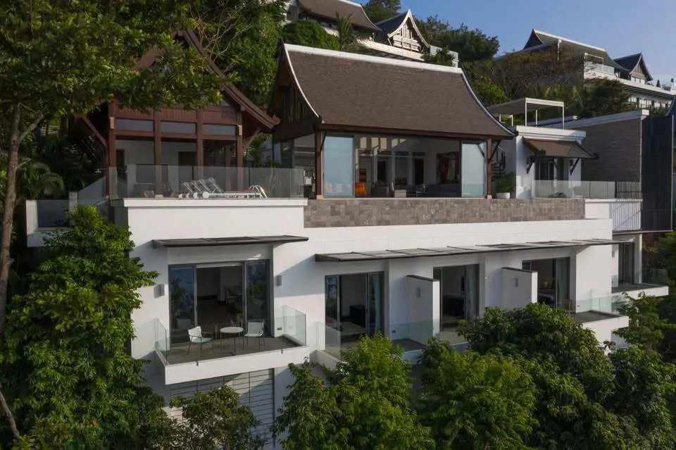 Stunning 4-Bedroom Sea View Pool Villa for Yearly Rental in Phuket — Thumbnail 9