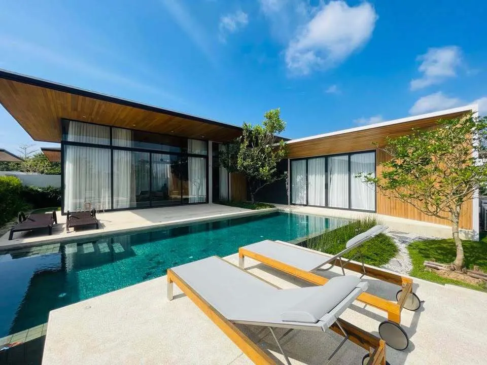 Modern Zen 3-Bedroom Villa for Rent in PruChampa, Phuket — Thumbnail 11