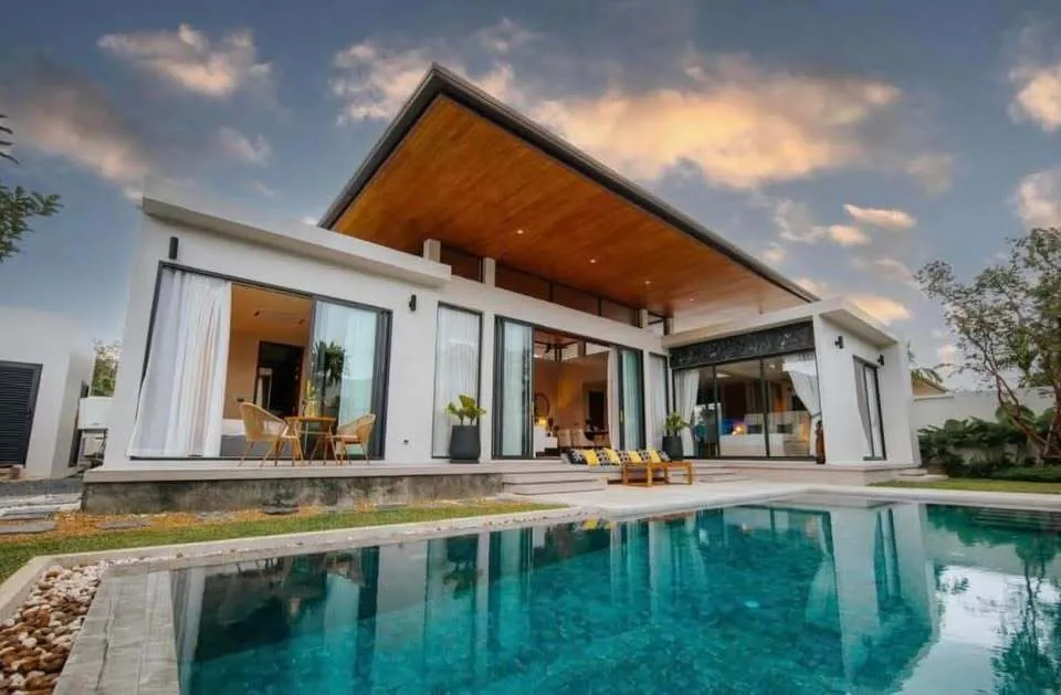 Luxury Modern Loft Pool Villa for Rent in Cherngtalay, Phuket — Thumbnail 11