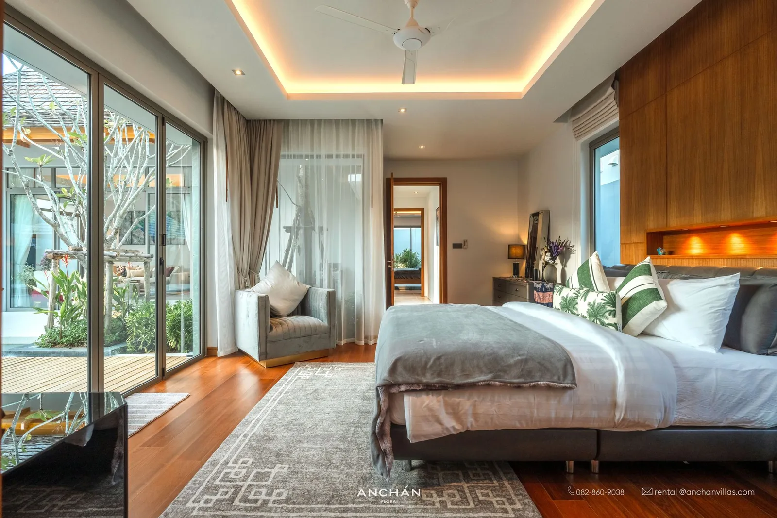 Elegant 2-Bedroom Pool Villa for Rent in Anchan Flora – Luxury Living in Phuket — Thumbnail 2