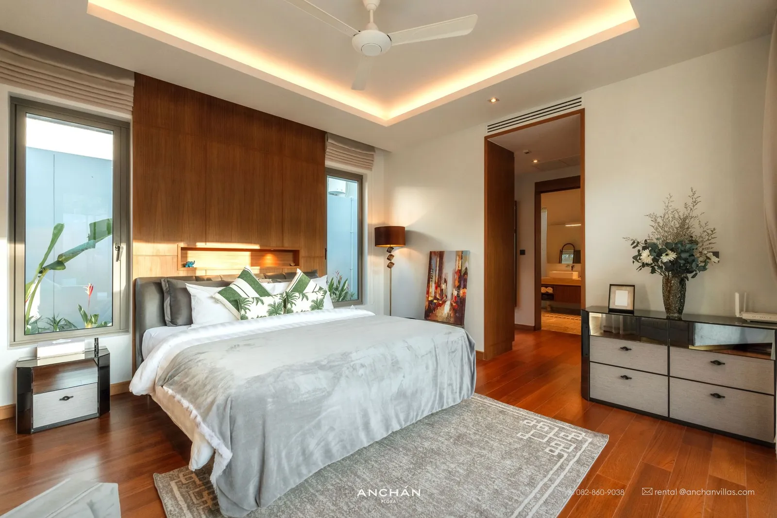 Elegant 2-Bedroom Pool Villa for Rent in Anchan Flora – Luxury Living in Phuket — Thumbnail 3