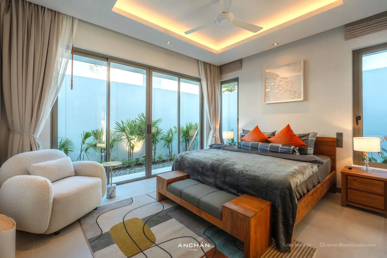 Elegant 2-Bedroom Pool Villa for Rent in Anchan Flora – Luxury Living in Phuket — Thumbnail 5