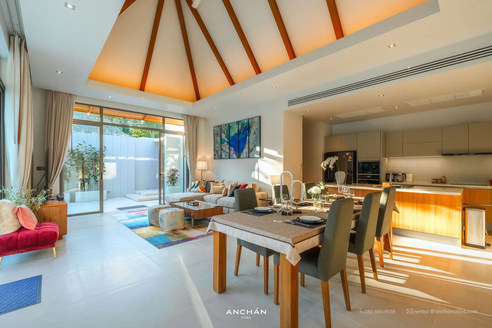 Elegant 2-Bedroom Pool Villa for Rent in Anchan Flora – Luxury Living in Phuket — Thumbnail 6