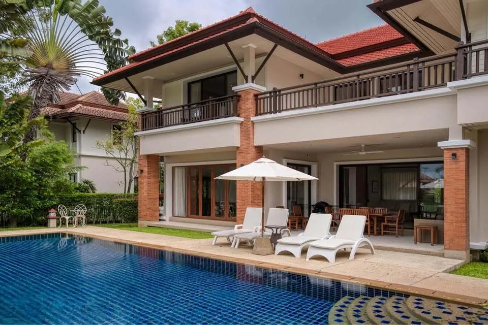 Elegant 4-Bedroom Pool Villa for Rent in Angsana Laguna Phuket — Thumbnail 9