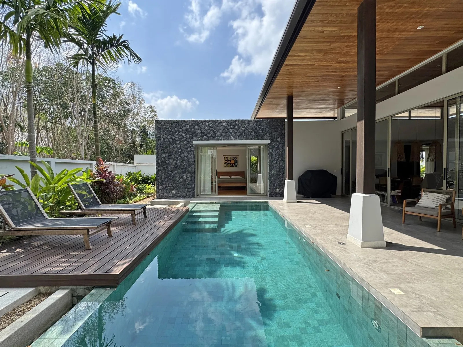 Botanica 3-Bedroom Luxury Pool Villa for Rent with Forest View near Layan, Phuket — Thumbnail 11