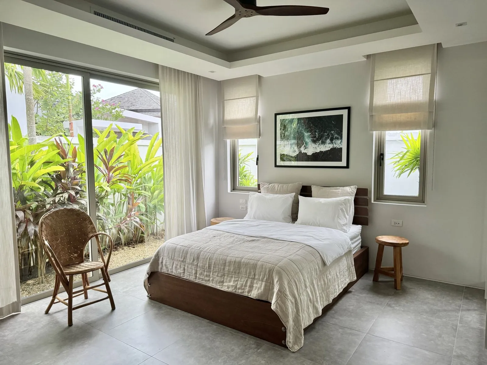 Botanica 3-Bedroom Luxury Pool Villa for Rent with Forest View near Layan, Phuket — Thumbnail 15