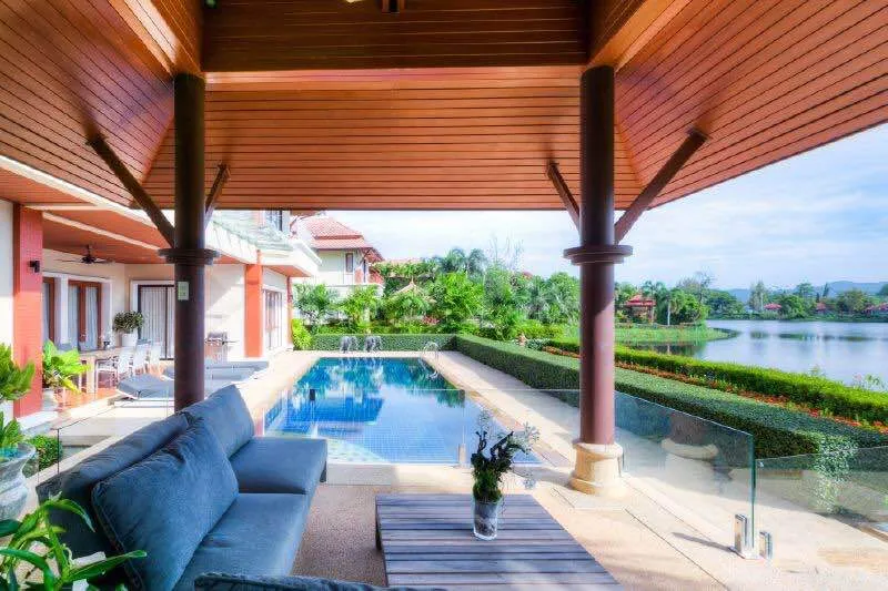 Spacious 5-Bedroom Pool Villa with Lake View for Rent in Laguna, Phuket — Thumbnail 5