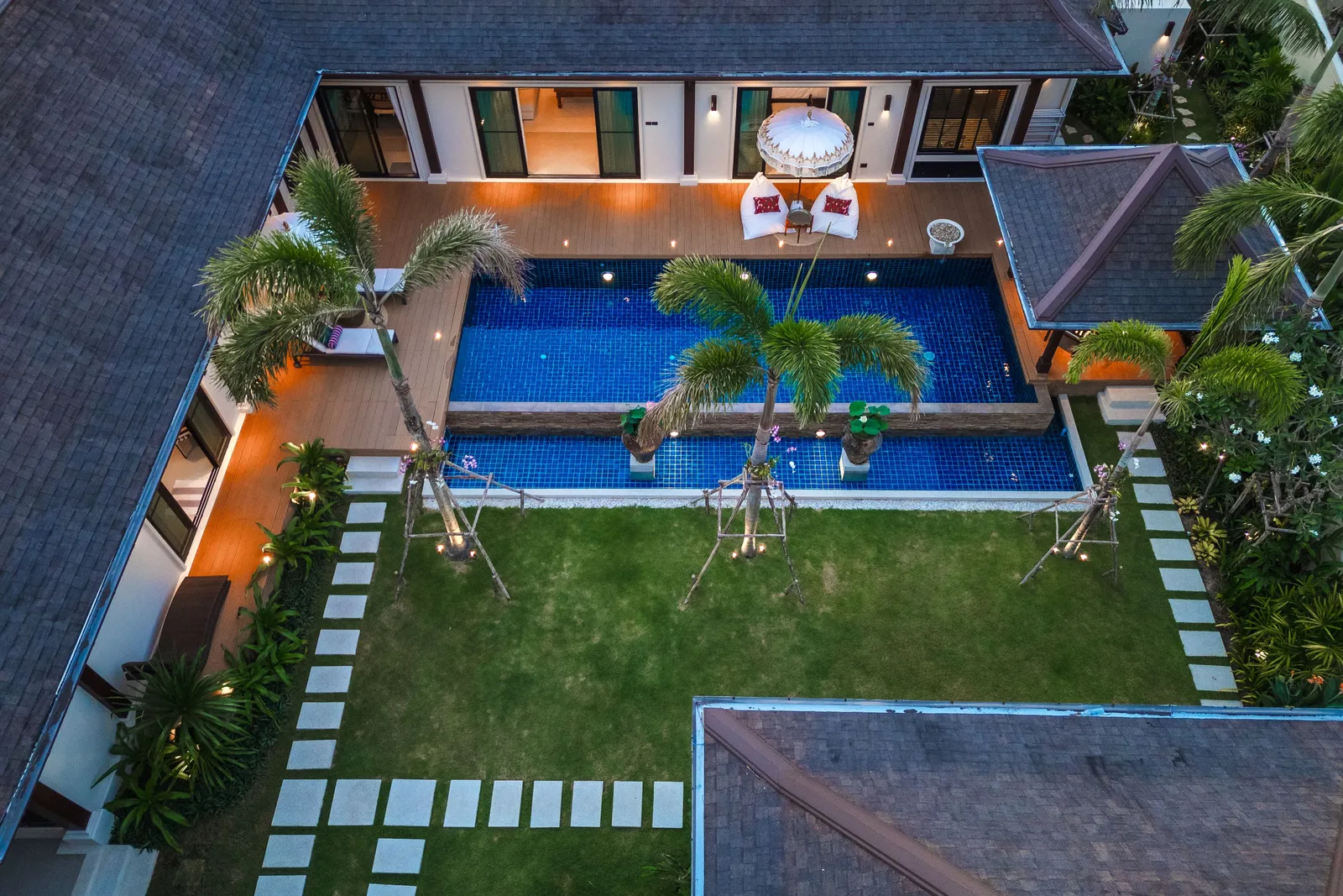 Two Tara Villa near Layan Beach | 4-Bedroom Pool Villa for Rent — Thumbnail 30