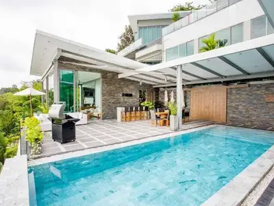 Luxurious 4 bedrooms villa – Sea view – Based in Pa Khlok