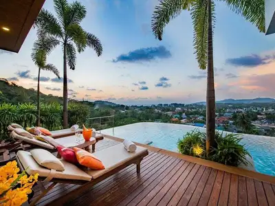 Luxury 4 bedrooms villa – Sea View – in Bang Tao