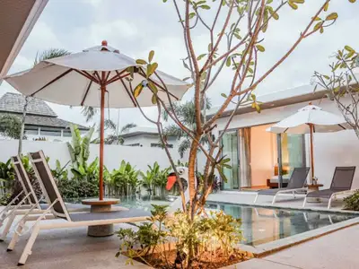 Beautiful 2 Bedroom Pool Villa for Rent in Cheong Thale