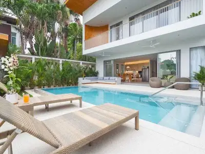 Modern 3 Bedrooms with Private Pool Villa in Kamala