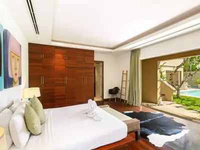 Tropical modern 3 Bedrooms pool villa for rent in Bangtao
