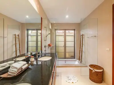 Tropical modern 3 Bedrooms pool villa for rent in Bangtao