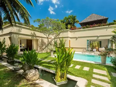 Tropical modern 3 Bedrooms pool villa for rent in Bangtao