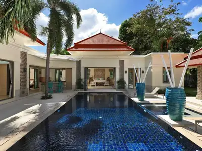 Sai Taan 5 bedroom villa with pool view in Sai Taan