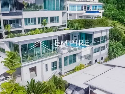 Seaview 4 bedrooms pool villa for sale in Yamu Hills