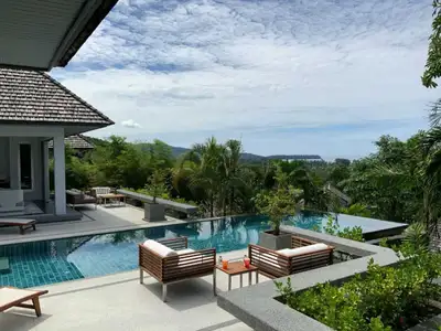 Luxury Private Pool Villa With 4 Bedrooms For Rent In Layan