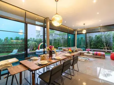 Modern 4 bedrooms with private pool for rent