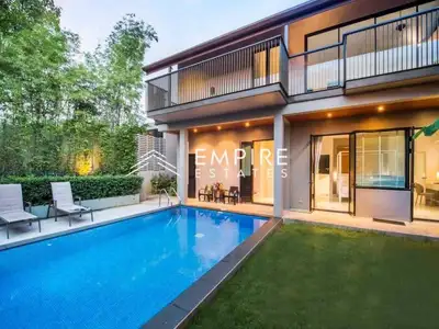 Beautiful 3 bedrooms with private pool for rent in Bangtao