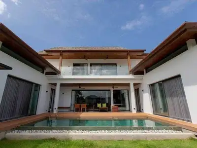 Modern 4 bedrooms with private pool villa for rent in Choeng Thale