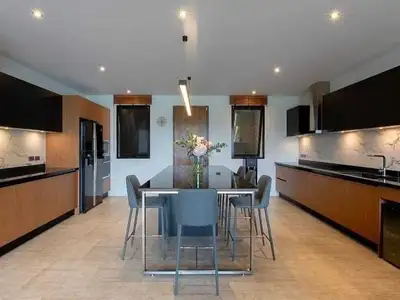 Modern 4 bedrooms with private pool villa for rent in Choeng Thale