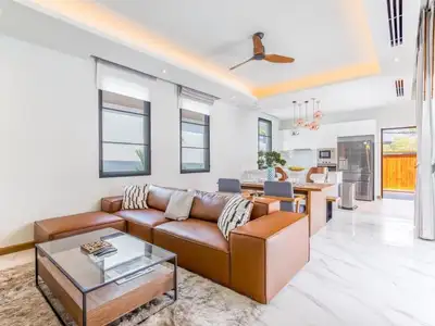Modern 3 bedrooms with private pool villa for rent