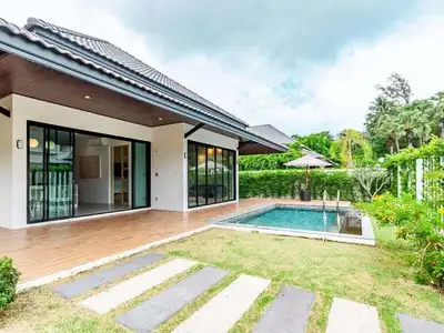 Cozy 2 bedrooms with private pool for rent