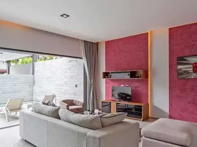 Modern 3 bedrooms with private pool for rent in Chalong