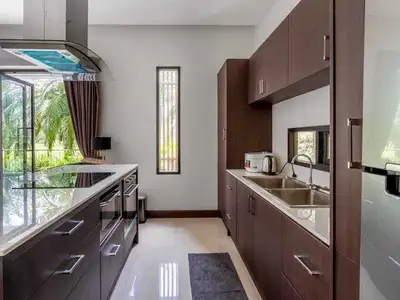 Golf course view 4 bedrooms with private pool villa for rent