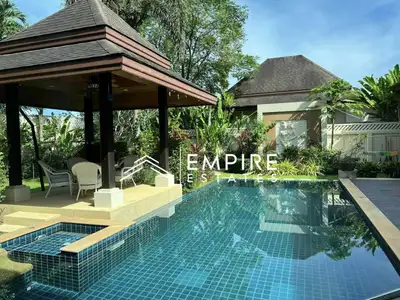 Cozy 3 bedrooms with private pool villa for rent bear BISP