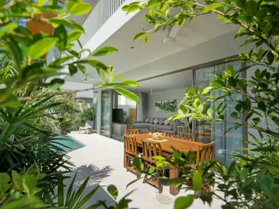 Modern 3 bedrooms with private pool villa for rent in Kamala