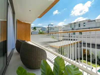 Modern 3 bedrooms with private pool villa for rent in Kamala