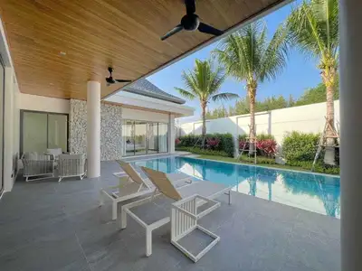The Breze villa – Luxury 4 bedrooms with private pool for rent in Bangtao